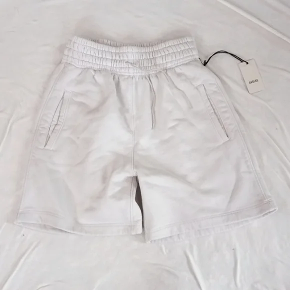 AGolde Boxing Shorts XS white nwt - Picture 9 of 9